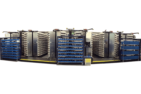 SencorpWhite: White horizontal carousel system - Material Handling 24/7