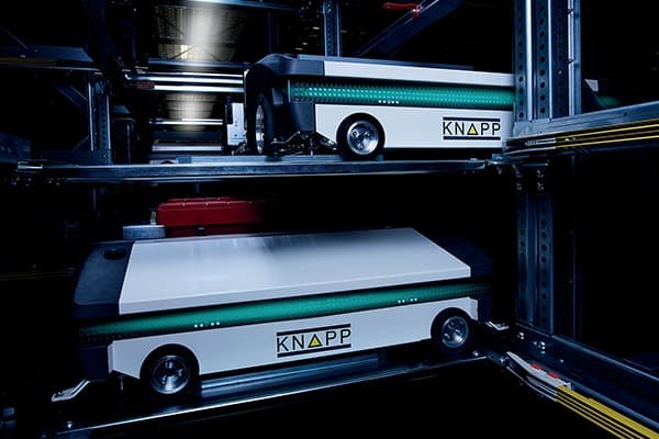 KNAPP: OSR Shuttle Evo System - Material Handling 24/7