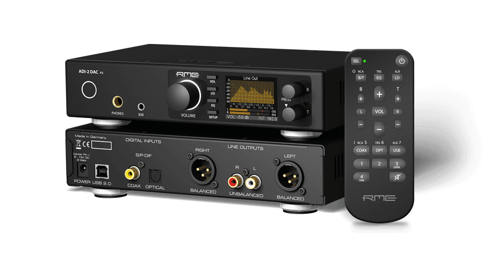 ADI-2-DAC FS - RME Audio Interfaces | Format Converters | Preamps ...