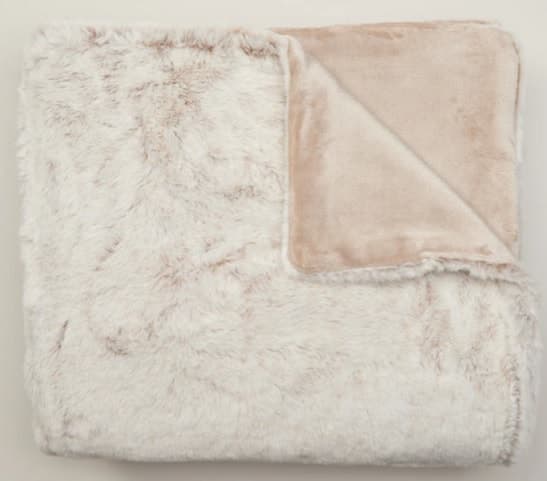 Chapters/Indigo: Spend $50 or more and Get Faux Fur Throw for $35