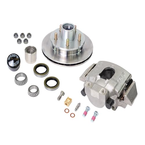 Dexter® Axle UFP Disc Brake Wheel End Kit, 3,750 lbs., Zinc/Stainless ...