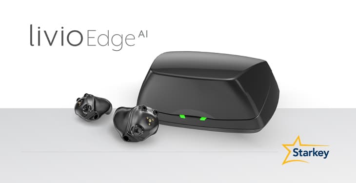 Custom rechargeable hearing aids - Livio AI