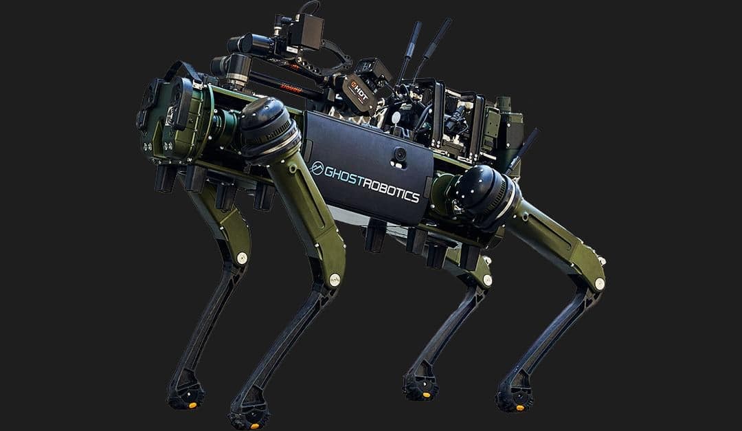 Ghost Robotics Vision 60 | All-Weather Q-UGV Tactical Robot