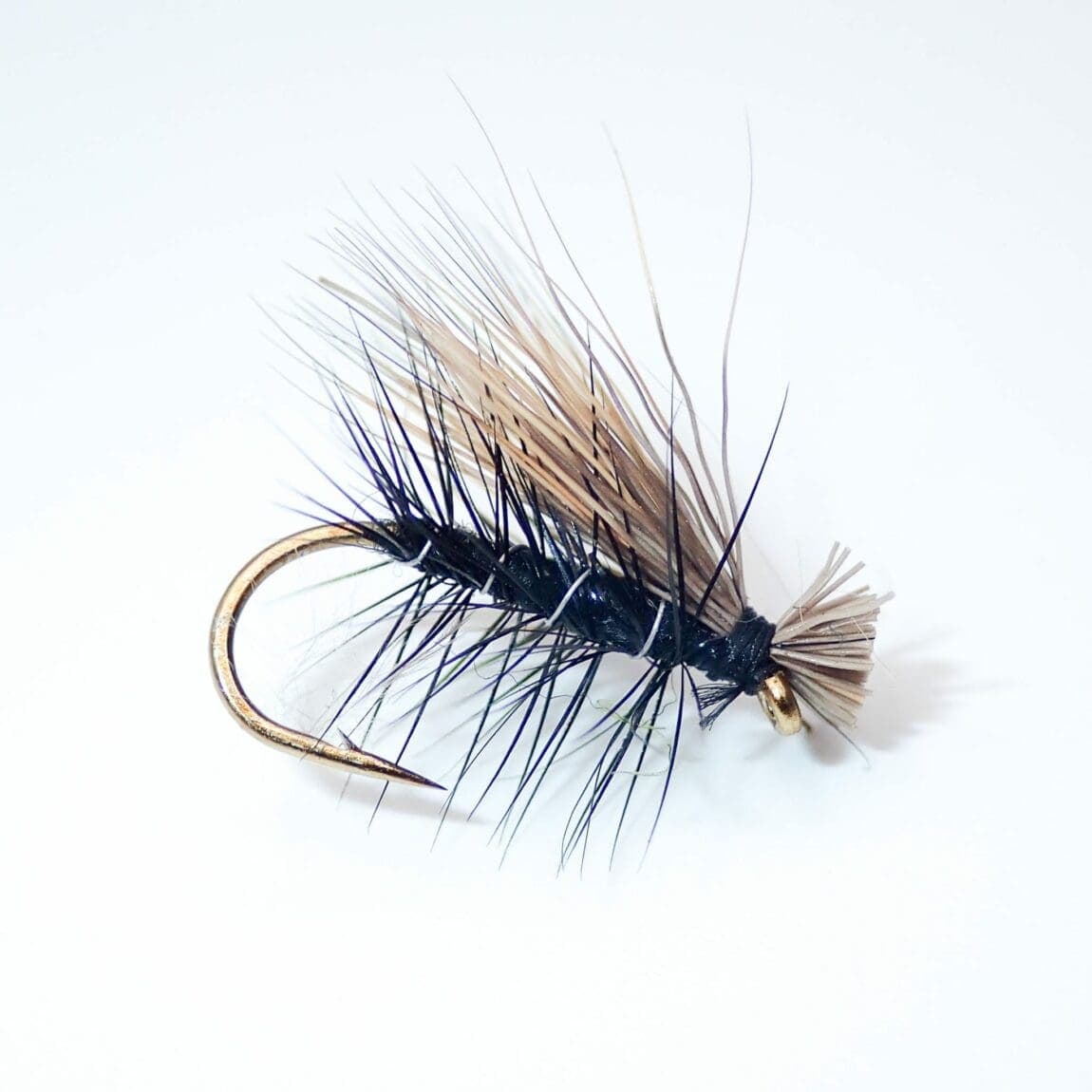 Elk Hair Caddis - Black - Wooly Bugger Fly Co.