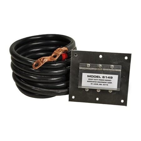 Associated Equipment HD PLUG-IN POLARIZED SS SKT PANEL AE6149 | Zoro