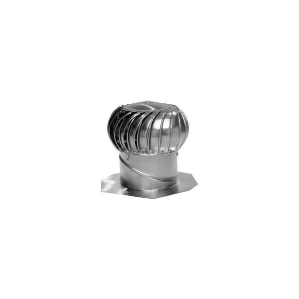 Lomanco LOMANCO Whirlybird BIB14 Turbine Ventilator, 110 mph, Aluminum ...