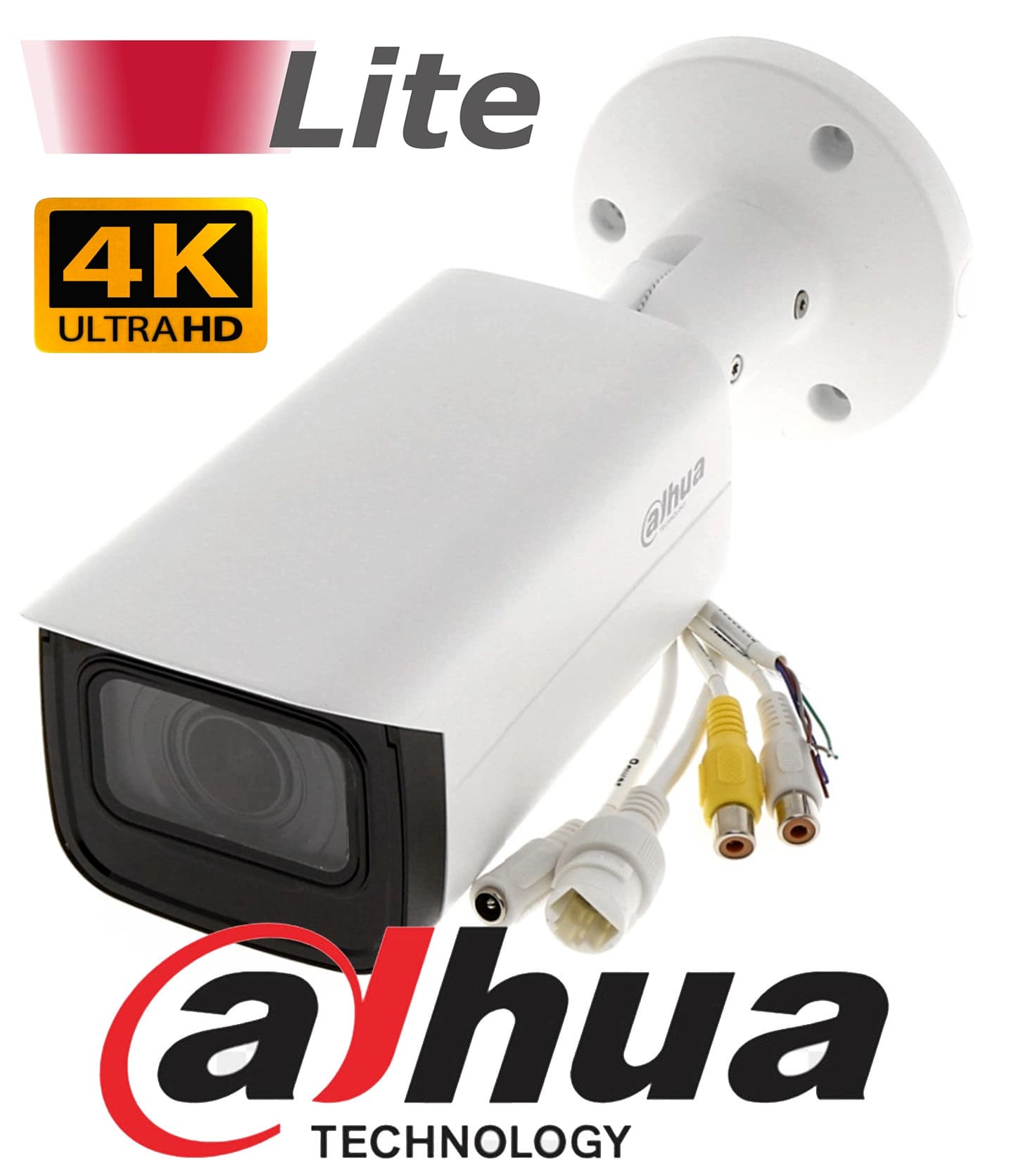 3 KAMERY Z REJESTRATOREM 8MPX DAHUA IPC-HFW2831T-ZAS-27135-S2 MOTOZOOM ...
