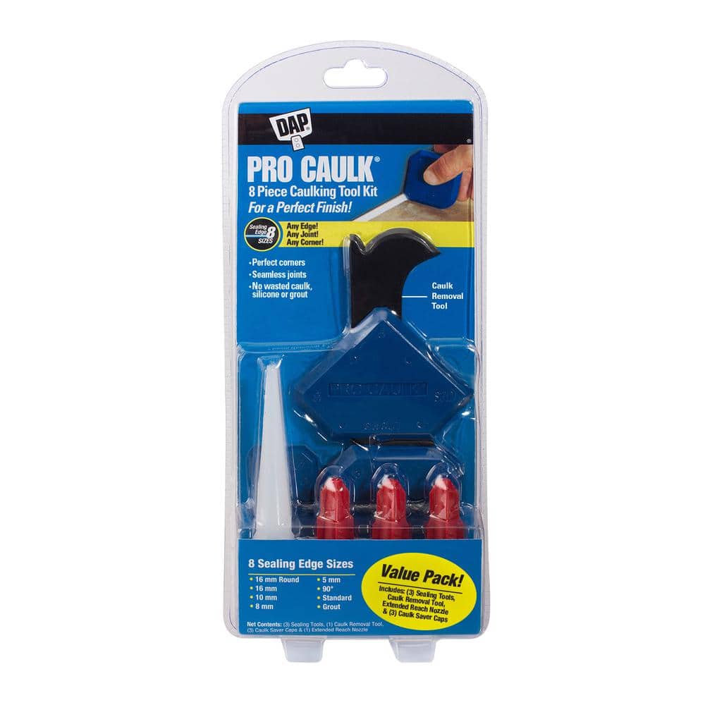 DAP PRO Caulk Caulking Tool Kit (4-Piece)-09125 - The Home Depot