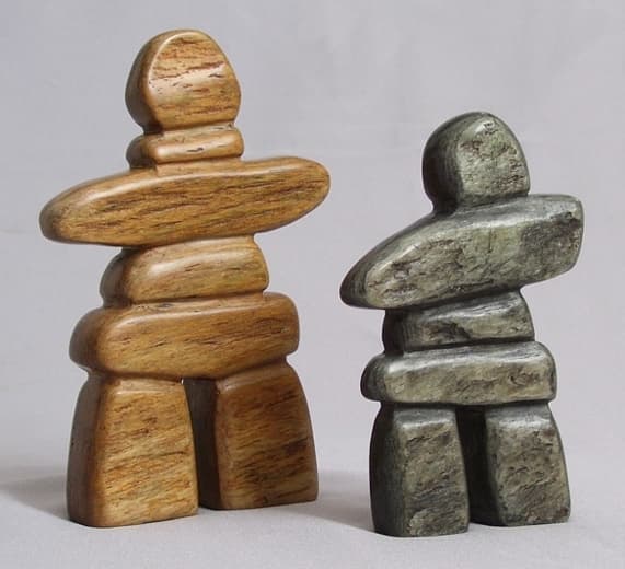 Art & Collectibles Inukshuk made from soapstone Sculpture etna.com.pe
