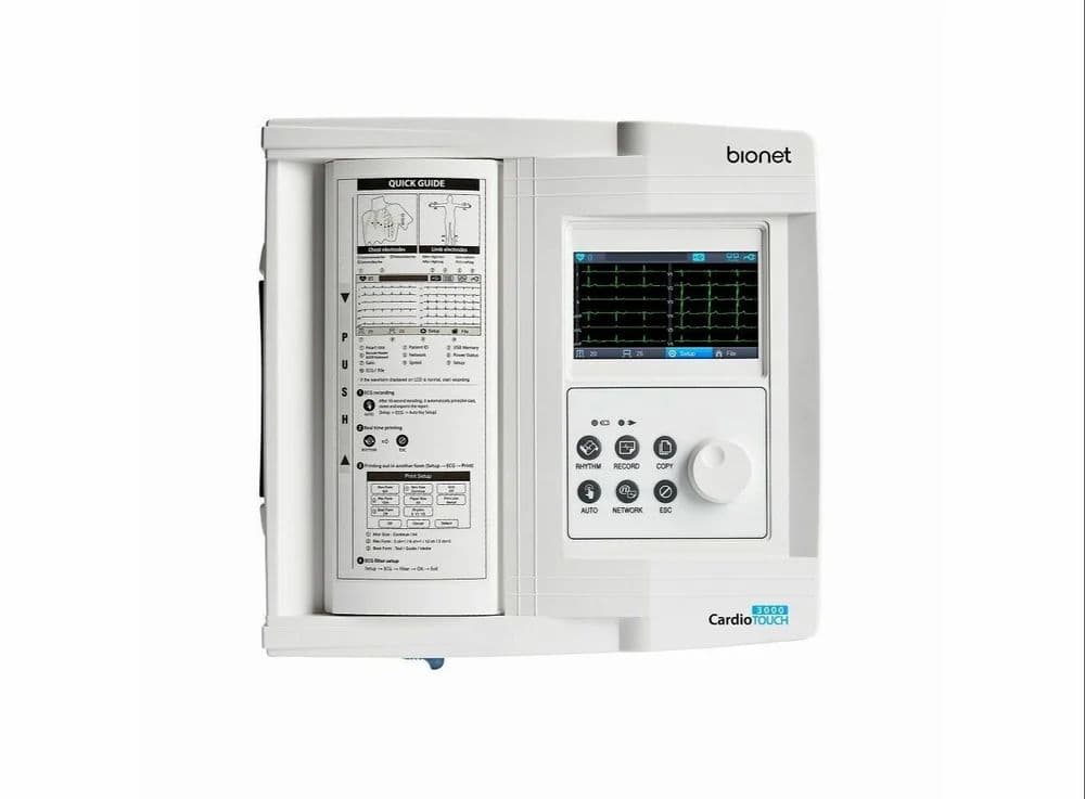 Bionet Cardiotouch 3000 Ecg Machine, 12 Channel at ₹ 77500 in New Delhi