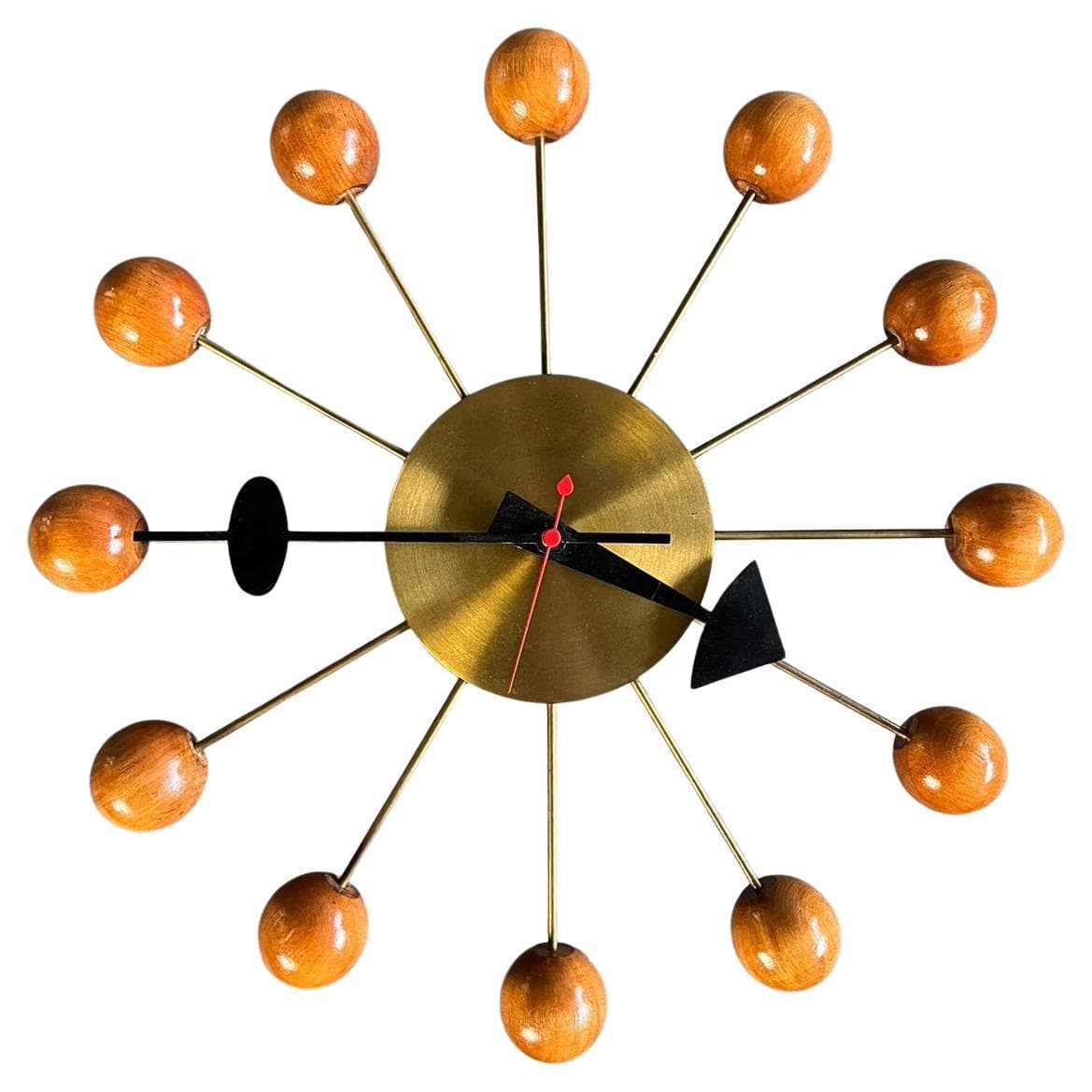 Original George Nelson Ball Clock at 1stDibs | george nelson clock ...