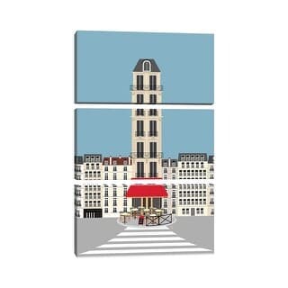 iCanvas "Paris, France - Parisian Cafe On The Street" by Lyman Creative ...