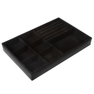 Richards Homewares Jewelry Storage Organizer Tray with 8 Compartments ...