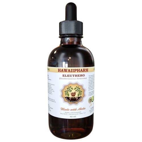 Eleuthero Liquid Extract, Organic Eleuthero (Eleutherococcus Senticosus ...