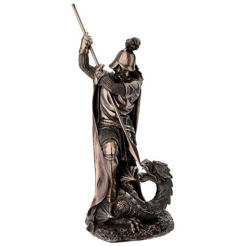 St. George slaying the bronzed dragon, 12 in, Veronese Design | online ...