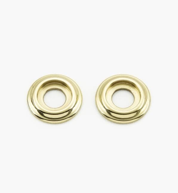 Cast Brass Handle Spacers/Escutcheon Plates - Lee Valley Tools