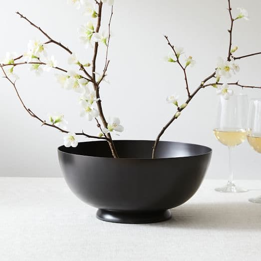 Foundations Polished Brass Metal Decorative Bowl | West Elm