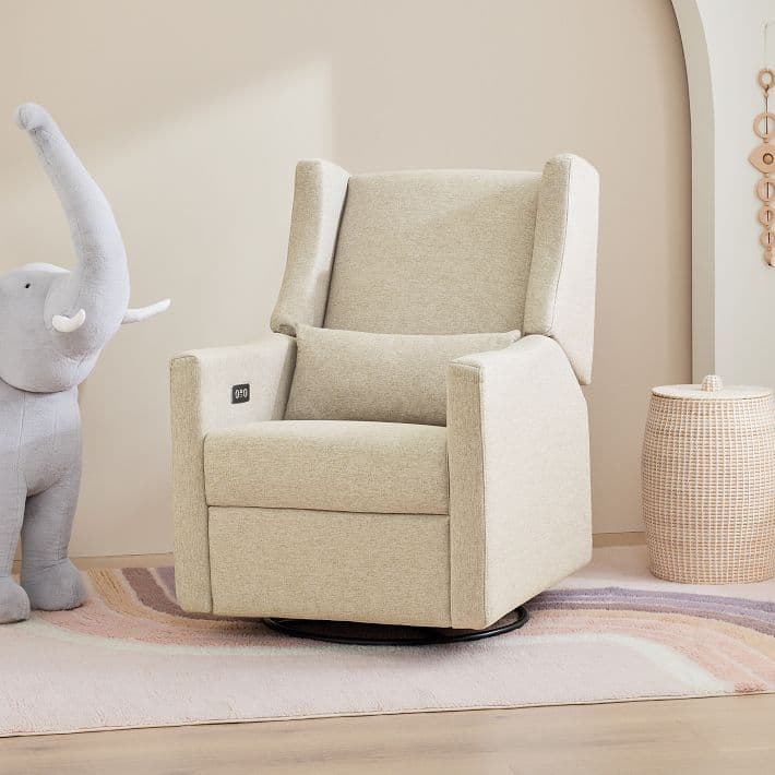 Babyletto Kiwi Electronic Swivel Glider Recliner | West Elm