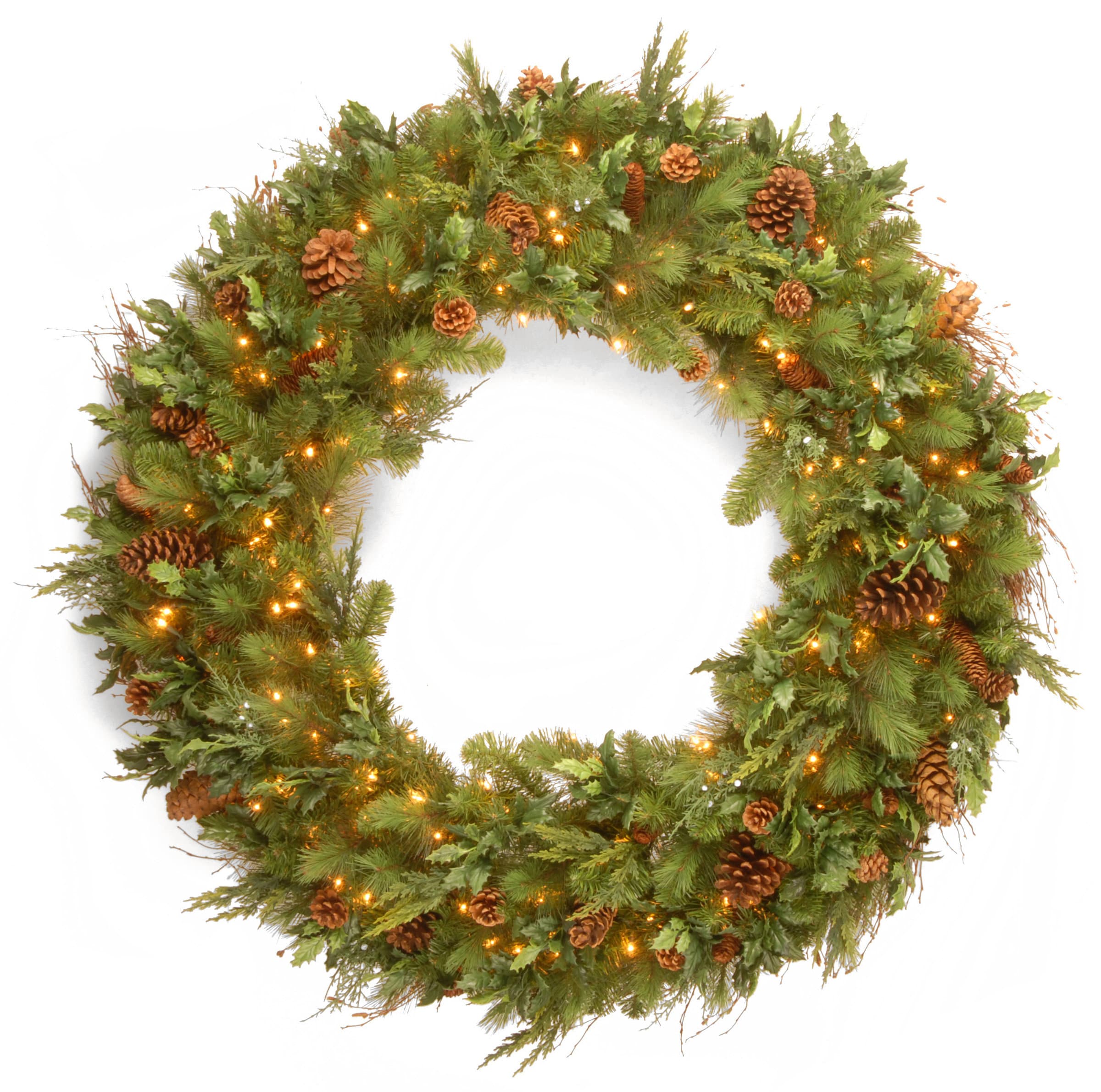 National Tree Company Decorative Collection 48 in. Juniper Mix Pine ...