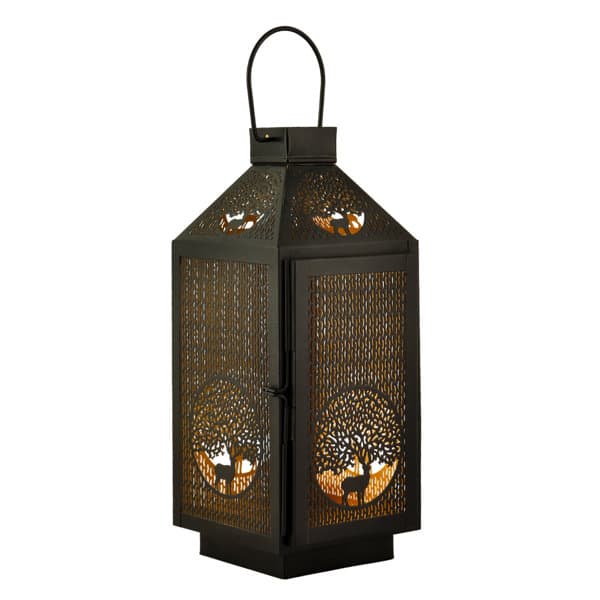 Union Rustic Metal Tabletop Lantern | Wayfair