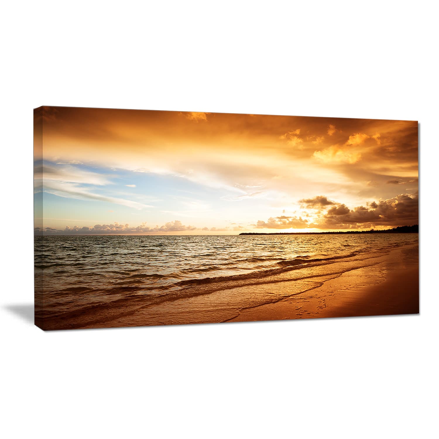 Design Art Amazing Sunrise at Atlantic Ocean Photographic Print on ...