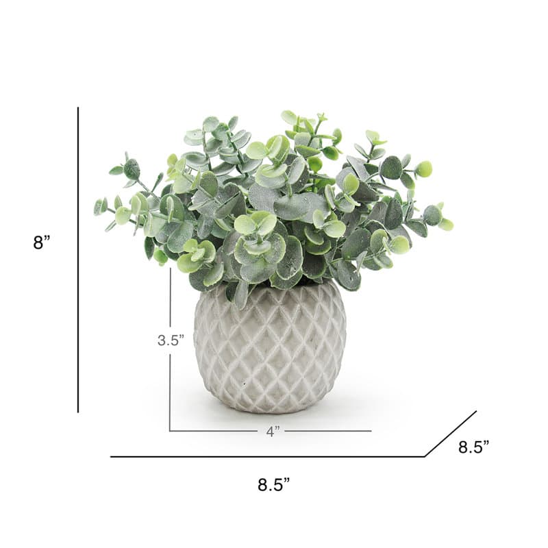 Laurel Foundry Modern Farmhouse® Aliceville 4.5'' Artificial Eucalyptus ...