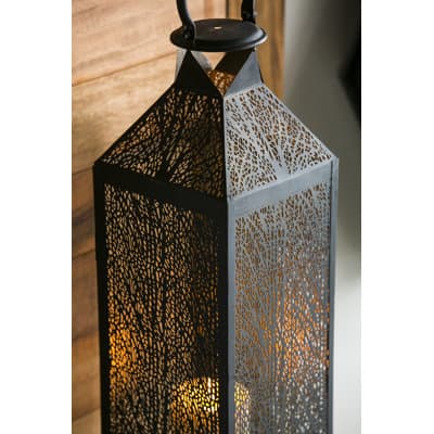 Laurel Foundry Modern Farmhouse Metal Tabletop Lantern & Reviews | Wayfair