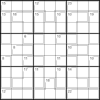 PUZZLE NO. 342 : KILLER SUDOKU