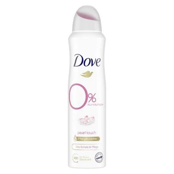 Deodorant spray Dove 0% Aluminium salze Pearl Touch 150 ml