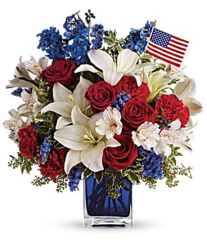 Patriotic Floral Centerpieces