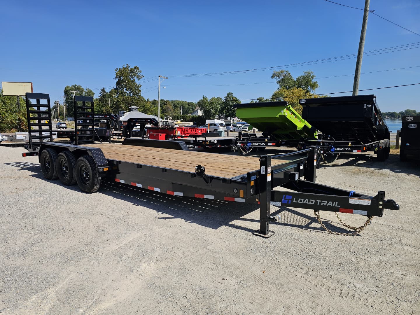 New 2026 Load Trail 83" x 24' Triple Axle Carhauler EQUIPMENT TRAILER ...