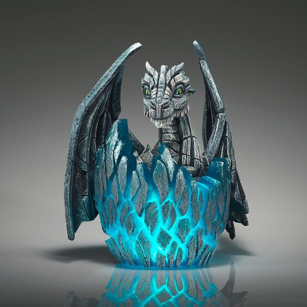 Dragon Egg Illumination - White - EDGE Sculpture EDL01W - Matt Buckley