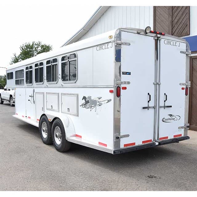 2002 Circle J 4 Horse Trailer
