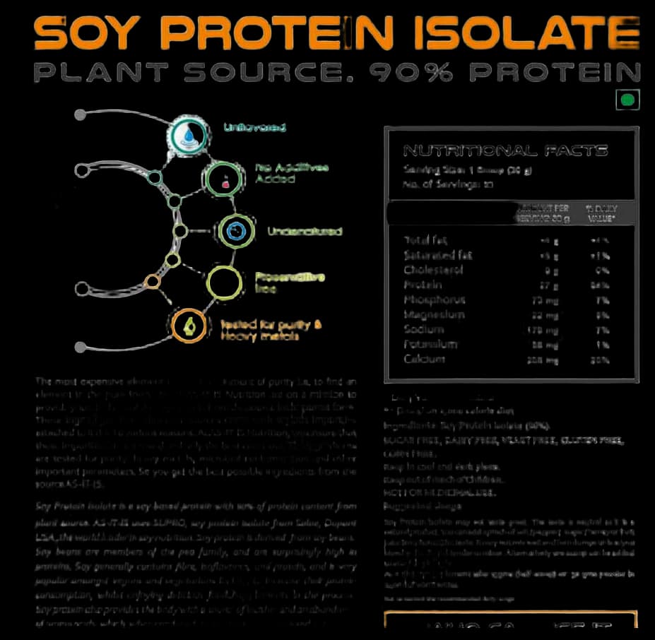 Soy Protein Isolate Review at Natasha Moulton blog
