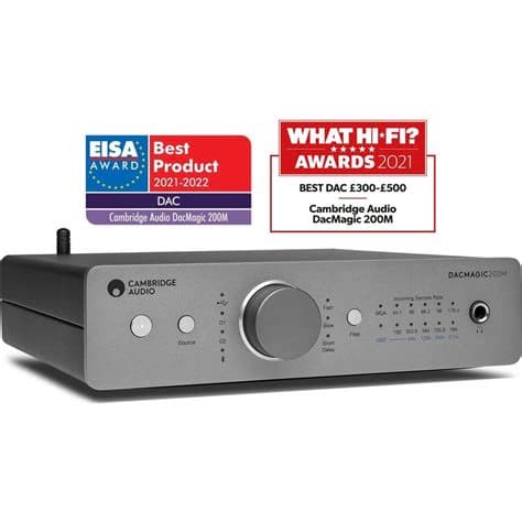 Cambridge Audio DacMagic 200M Black Edition Digital To Analogue Conver ...