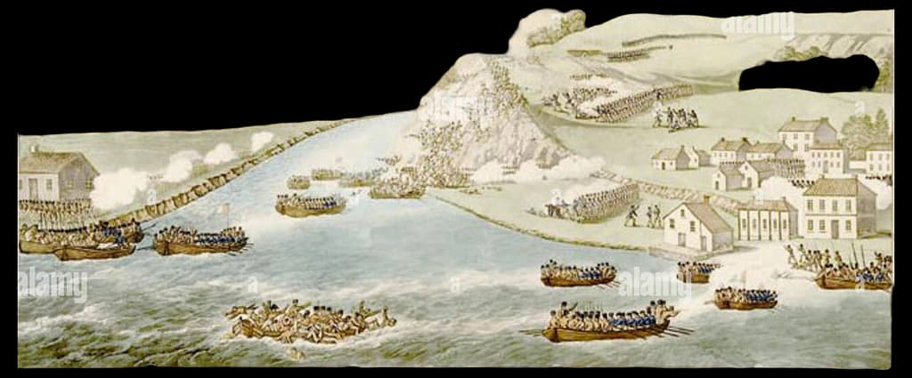 BATTLE OF QUEENSTON HEIGHTS PRINT