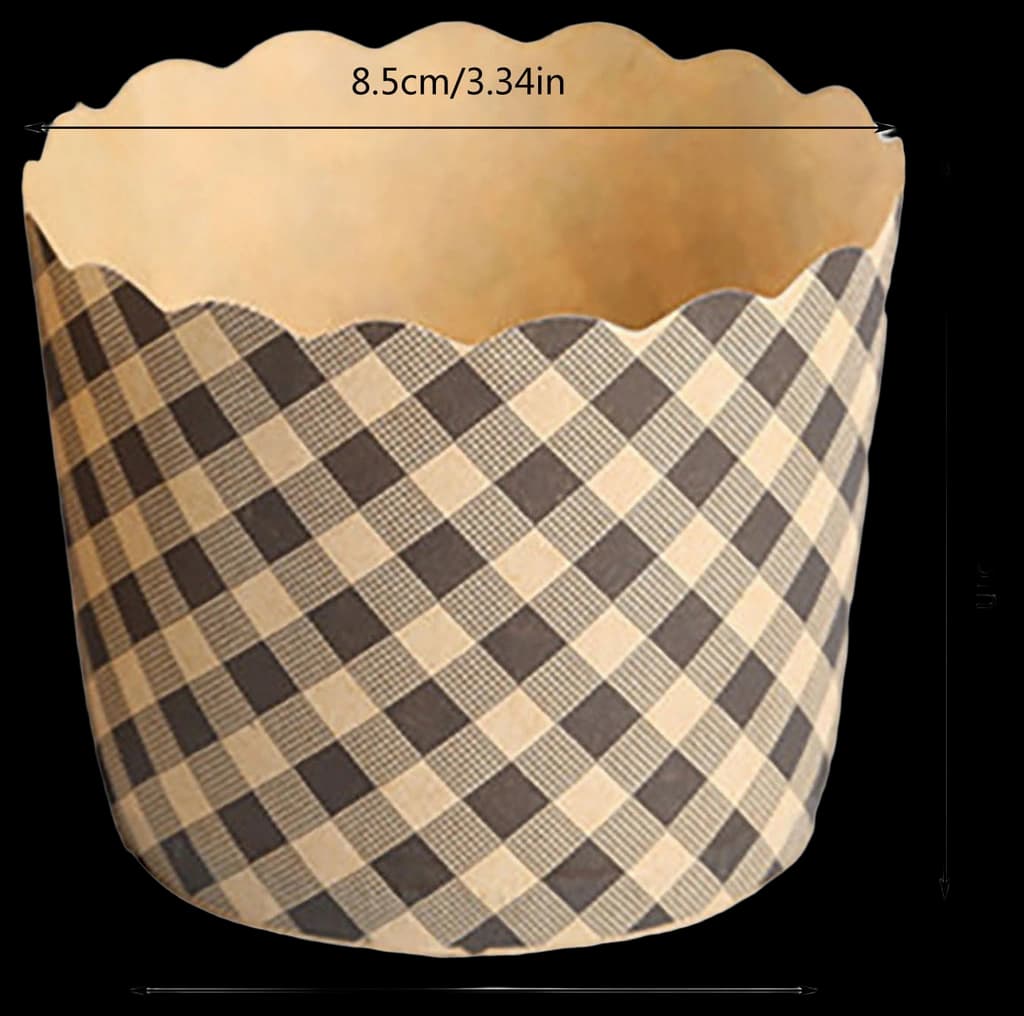 Greaseproof Baking Cups - Effortless Baking, Perfect Results!