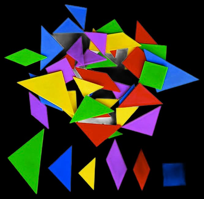 Giant Tangram - - Fat Brain Toys