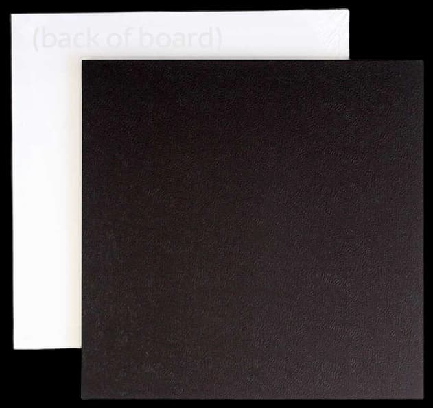 12″ Silver Square Masonite Cake Boards