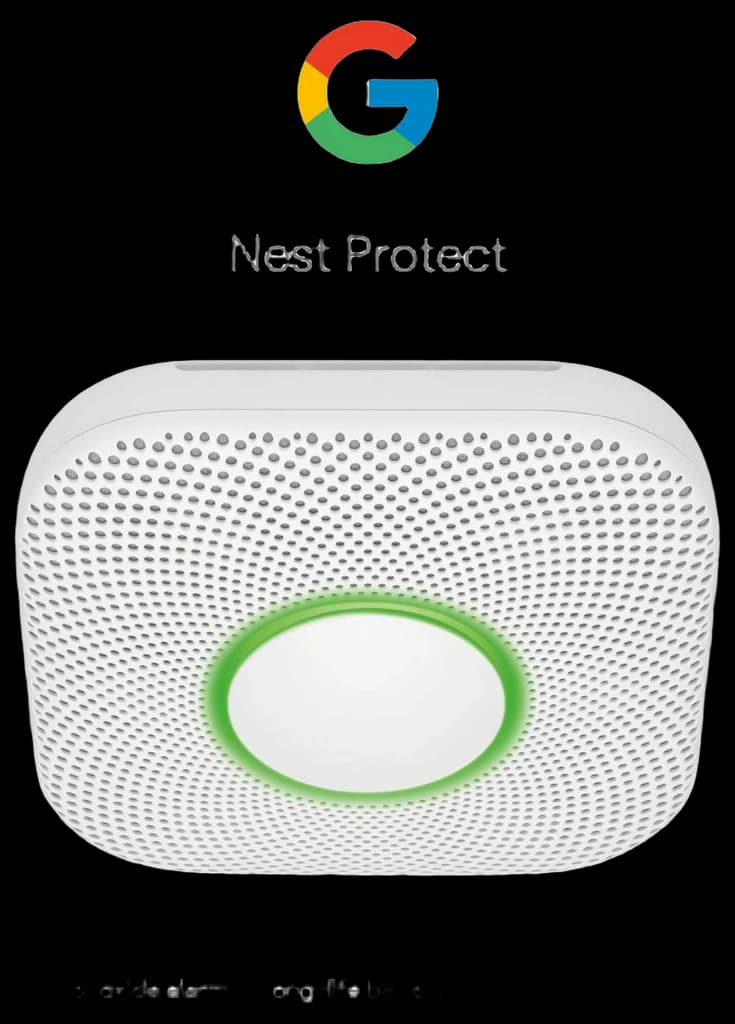 Google Nest Protect 2nd Generation Smart Smoke and Carbon Monoxide (CO ...