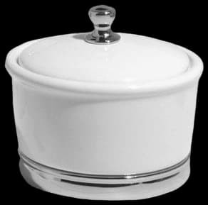 Amazon.com: Hyperspace Embossed Ceramic Canister Set 3-piece Storage ...