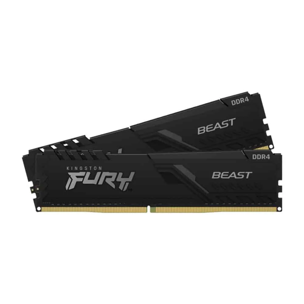 Kingston Fury Beast 16GB (2x8GB) DDR4 3600MHz Memory Kit - AX STORE