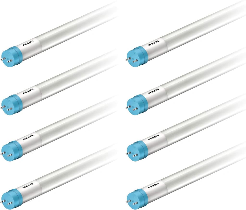 Philips LED InstantFit Dimmable 4-Foot T8 Tube Light Bulb, 2100-Lumen ...