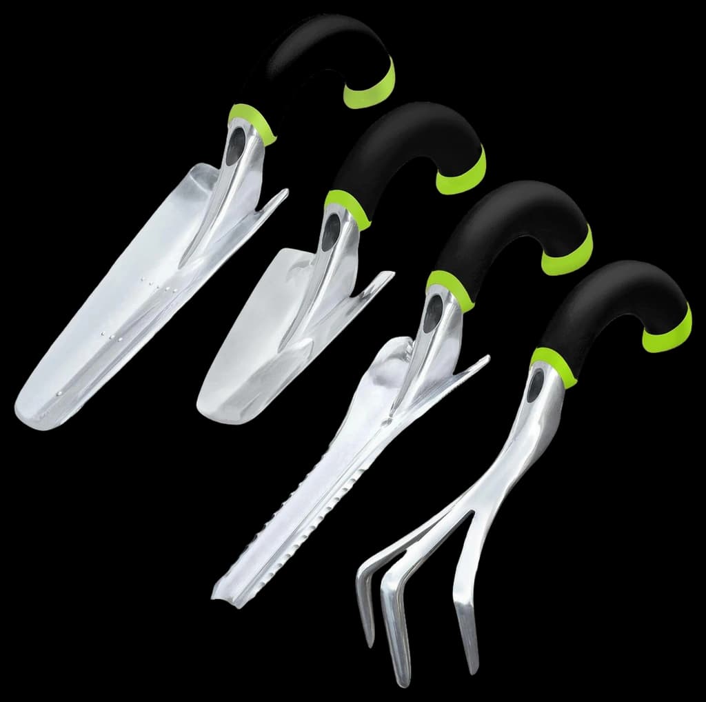 Amazon.com : Radius Garden 30402 Ergonomic Garden Hand Tool Set, Green ...