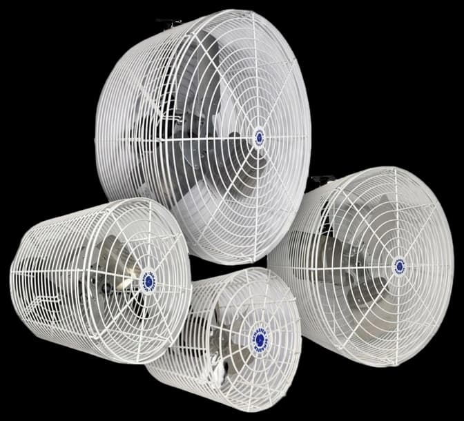 Schaefer Versa-Kool High Velocity Greenhouse Fan, 8"
