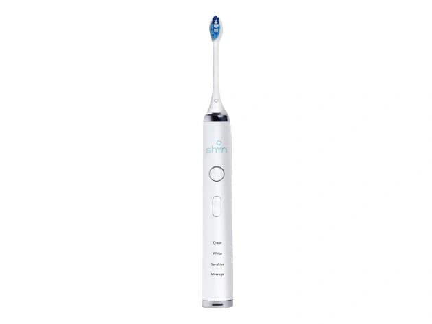 Shyn Sonic Rechargeable Electric Toothbrush with Whitening Brush Head ...