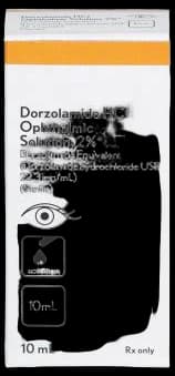 漆素得 Trusopt 2% Ophthalmic Solution (Dorzolamide) 5ml Santen | 青光眼,止痛眼水 ...