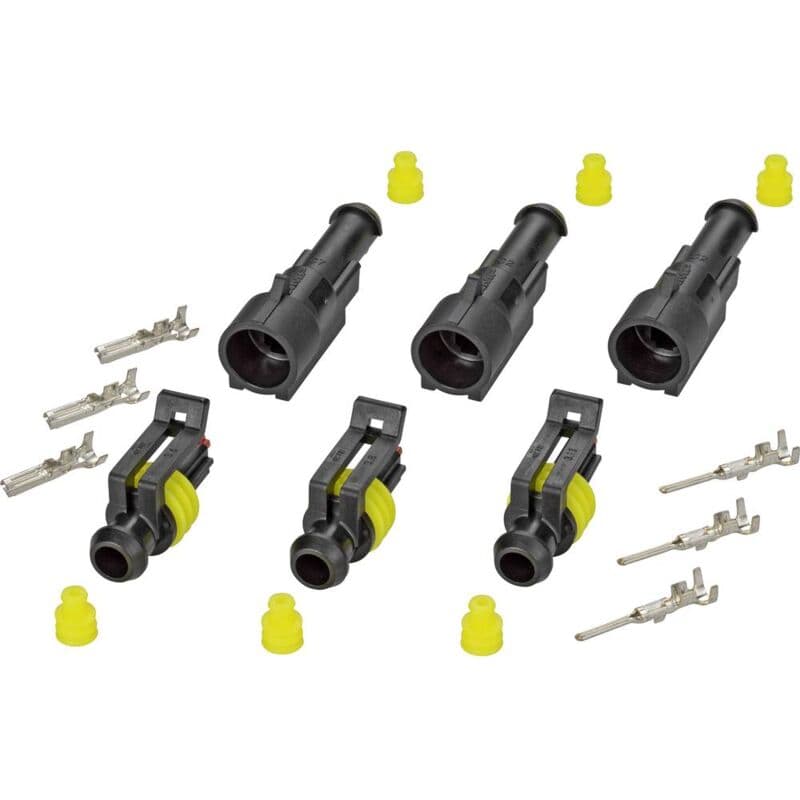 Kit Superseal Amp-Superseal 1.5Mm Series Totale Poli 1 Passo: 6 Mm ...