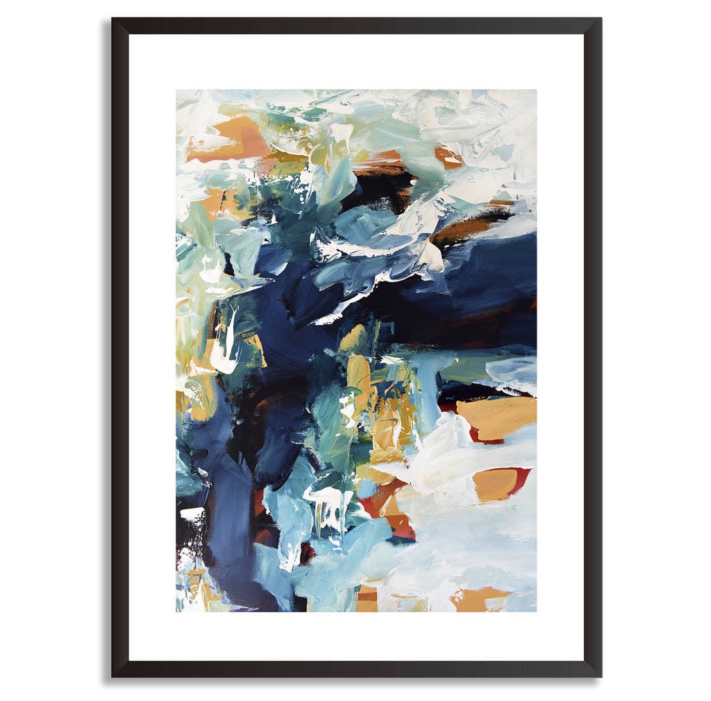 Framed Abstract Art Print Modern Artwork By Abstract House ...