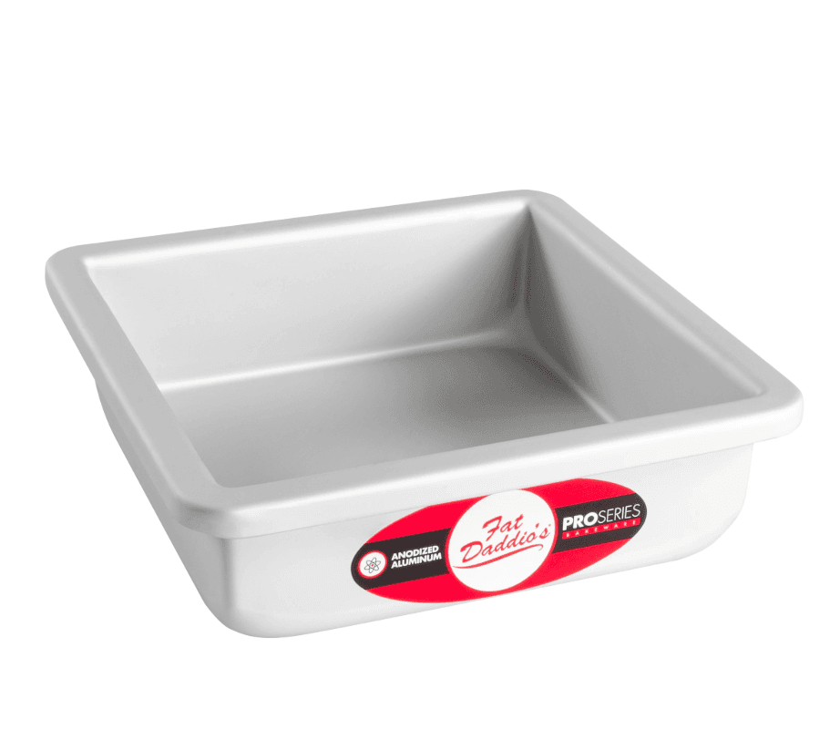 Fat Daddios Fat Daddios Square Cake Pan (6”x6”) - Duluth Kitchen Co